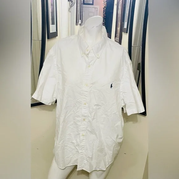 Polo by Ralph Lauren White Casual Button Down Shirt - Picture 3 of 3
